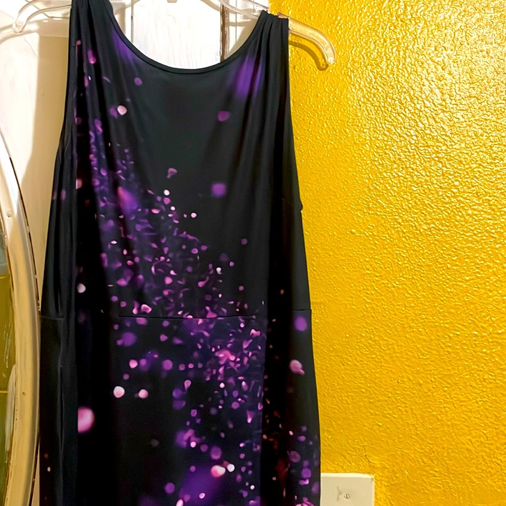 Long Purple Dress